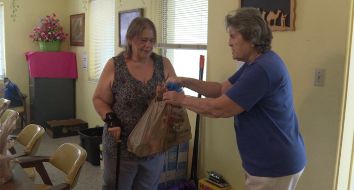 drop-off locations for hurricane victims