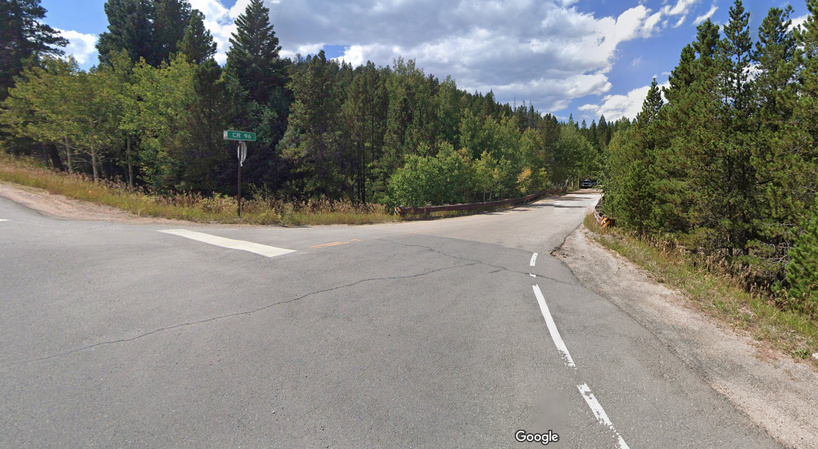 South Saint Vrain Trailhead_google Maps