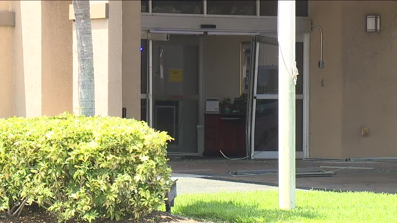 Car crashed into Bradenton nursing home