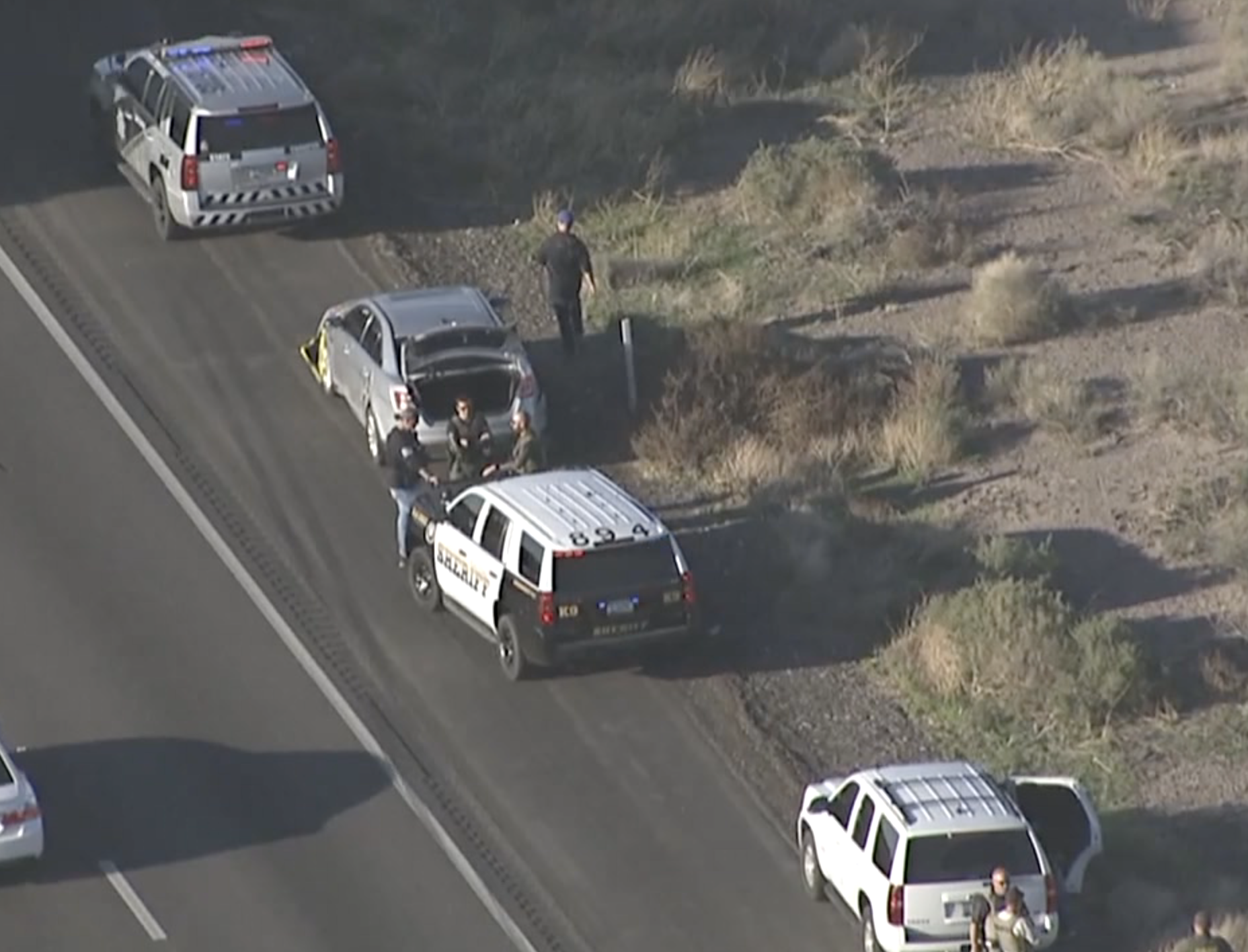 Driver arrested after speeding through immigration checkpoint 12-16