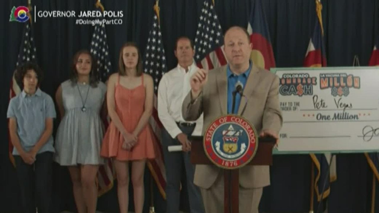 Polis third winner of vaccine