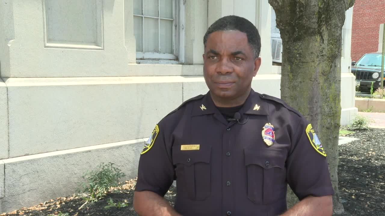 Petersburg Police Chief Travis Christian