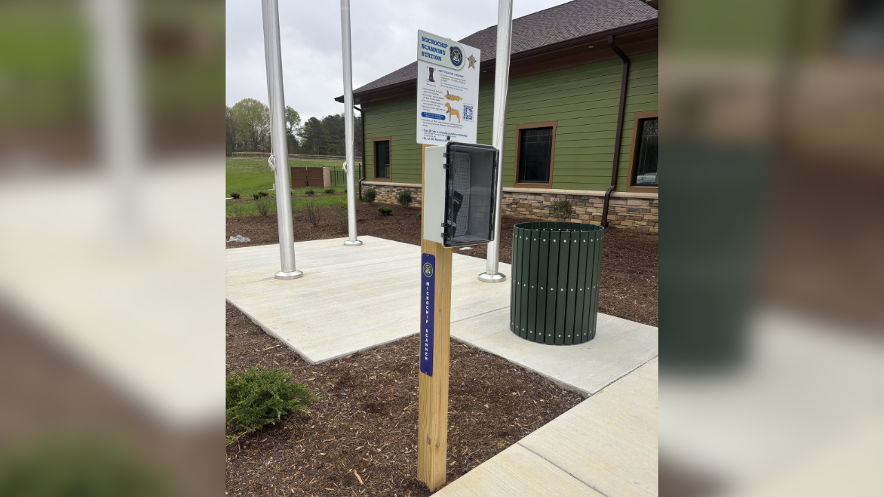 New Kent Animal Protection announces new 24/7 microchip scanning station