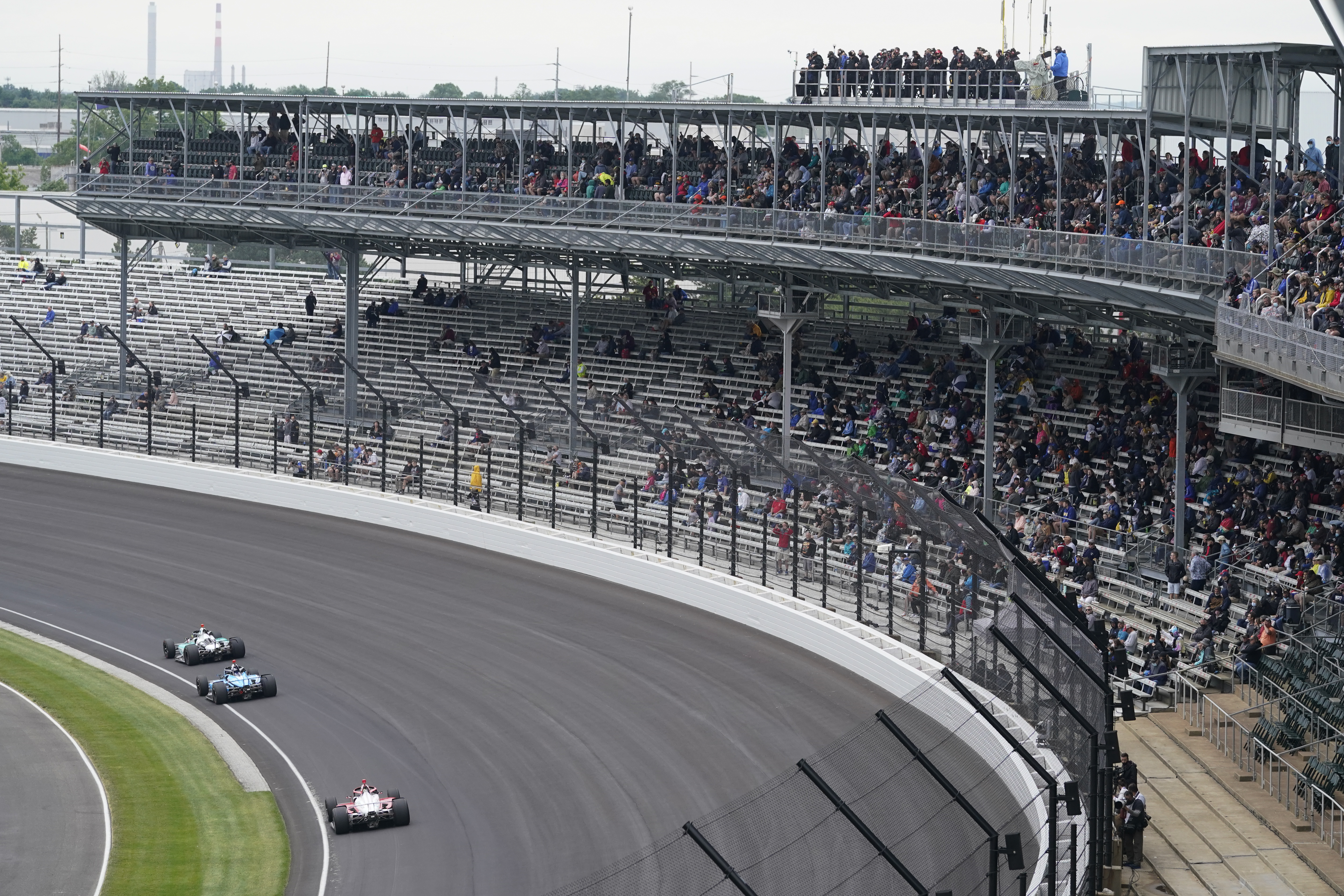 IndyCar Practice Indy 500 Auto Racing