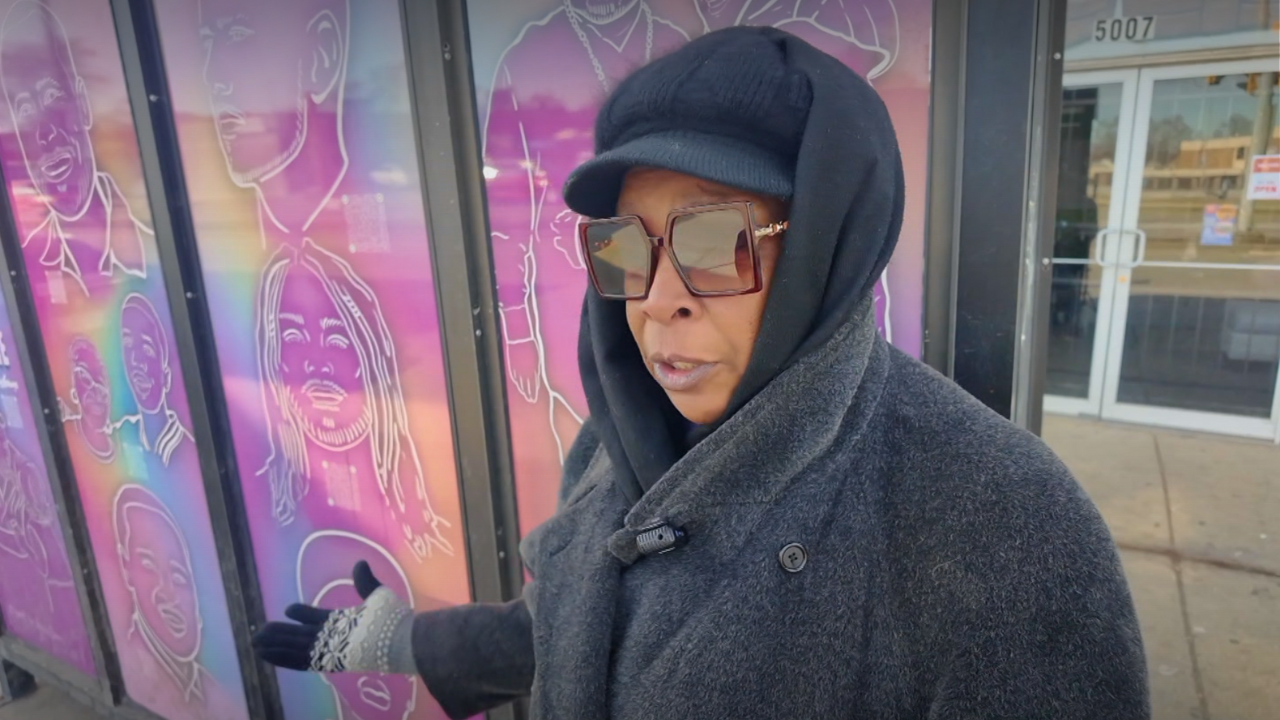 Milwaukee Interactive bus stop