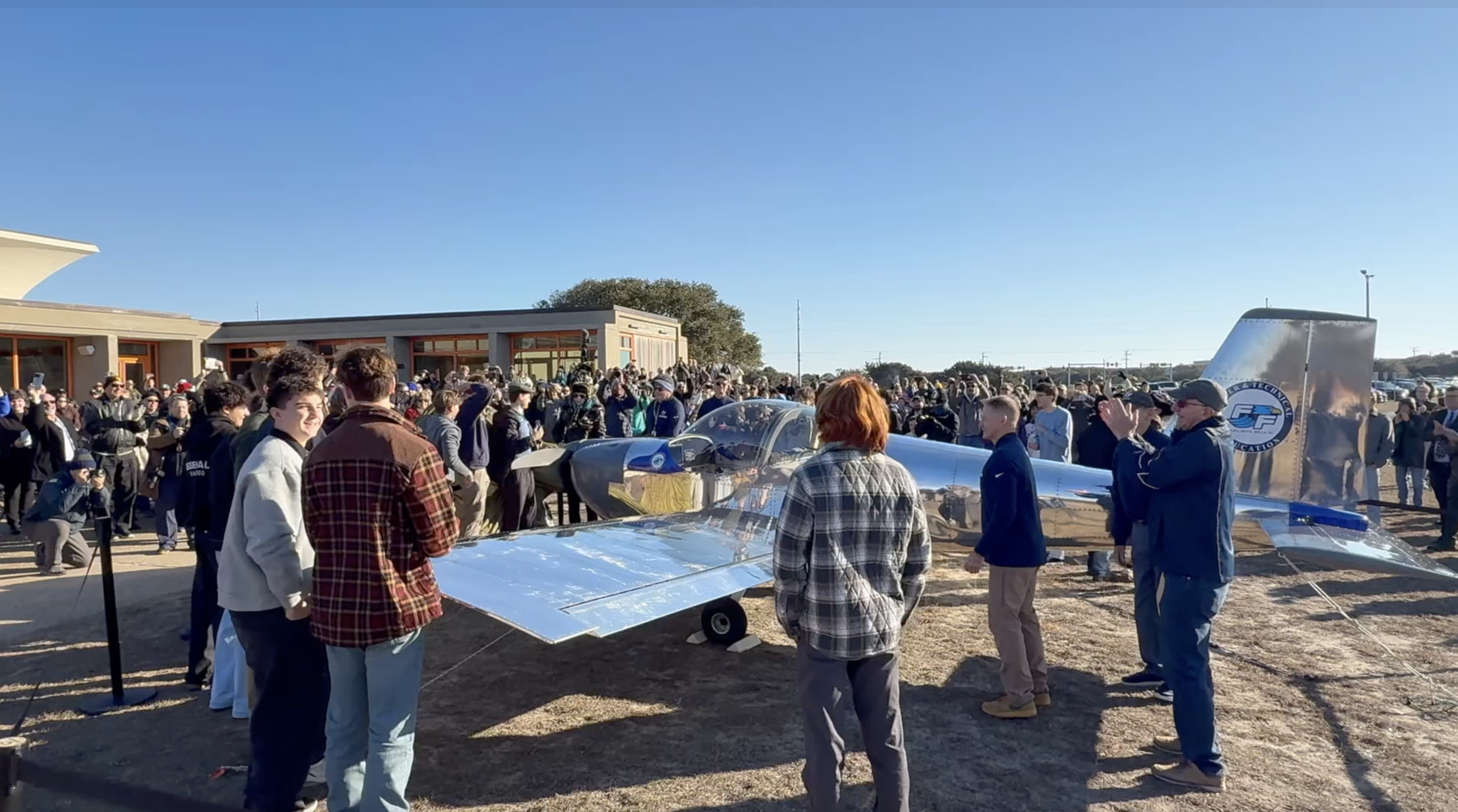 First Flight High School's Aviation Program Plane