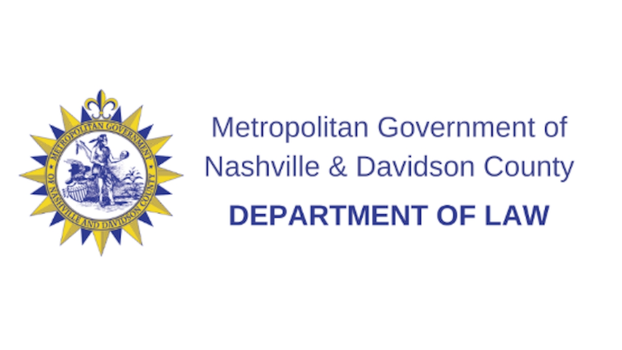 Metropolitan Government of Nashville and Davidson County, Department of Law_logo