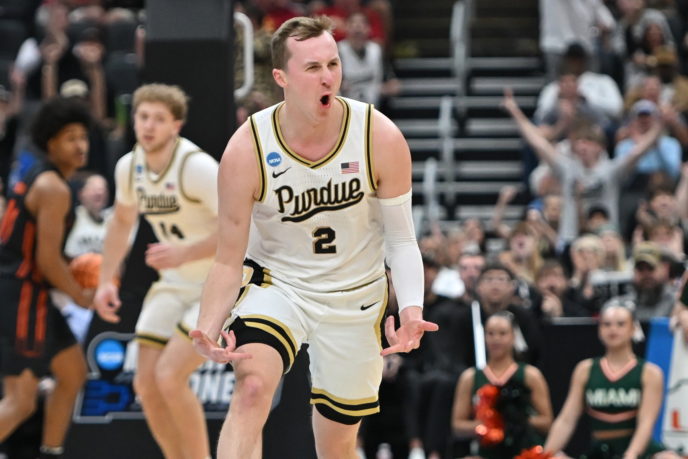 NCAA Miami Purdue Basketball