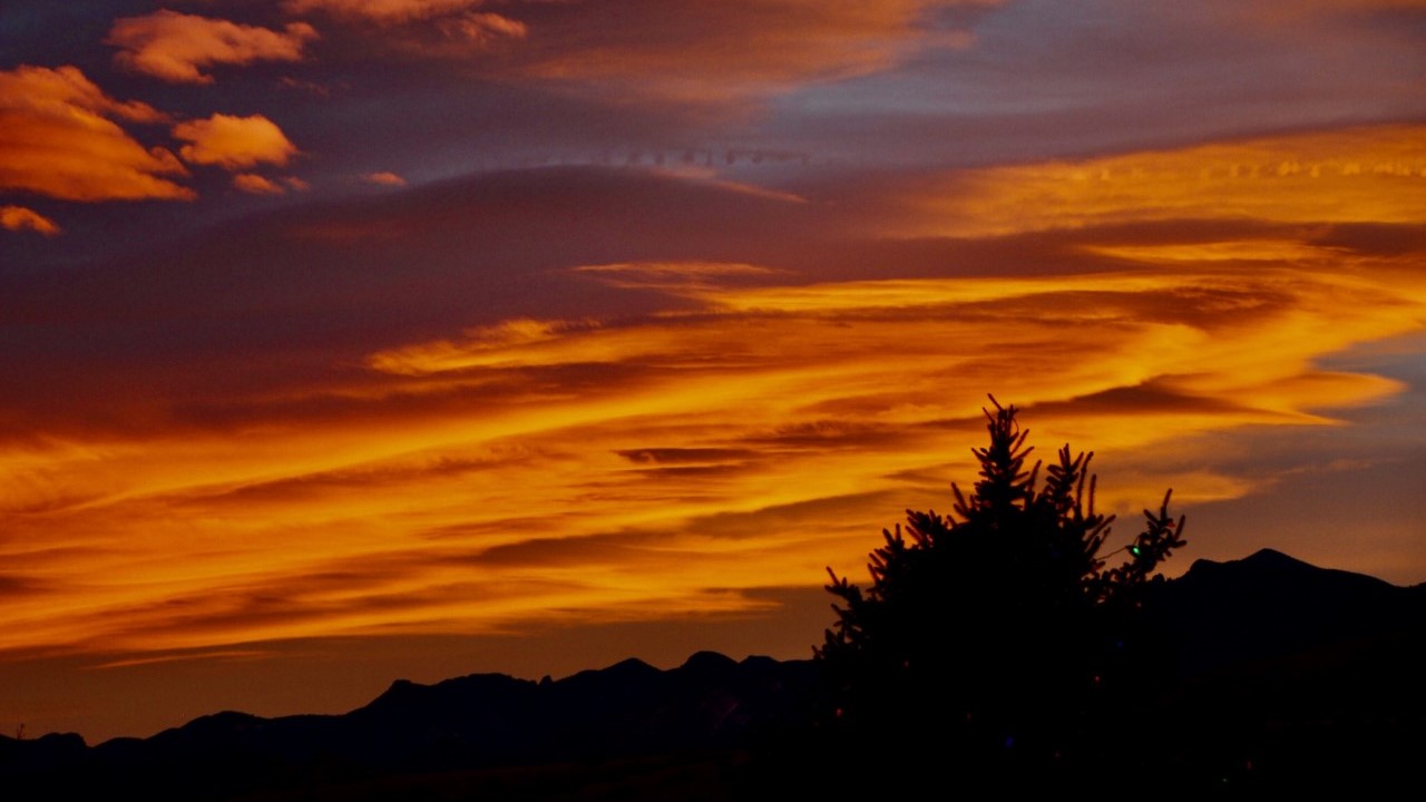 Colorado Springs sunset