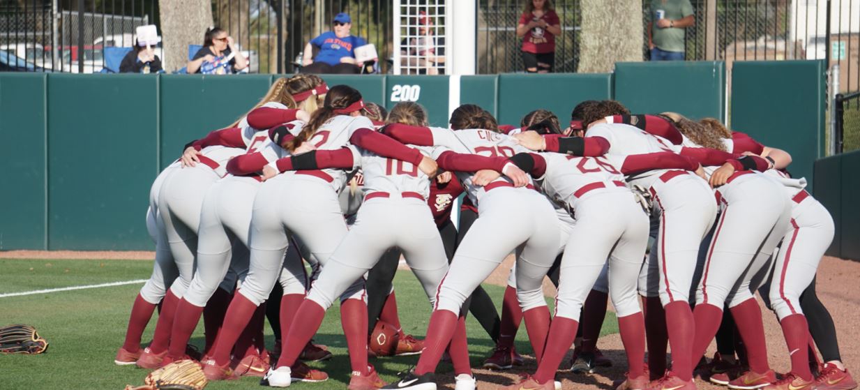 Softball Falls On The Road At Florida