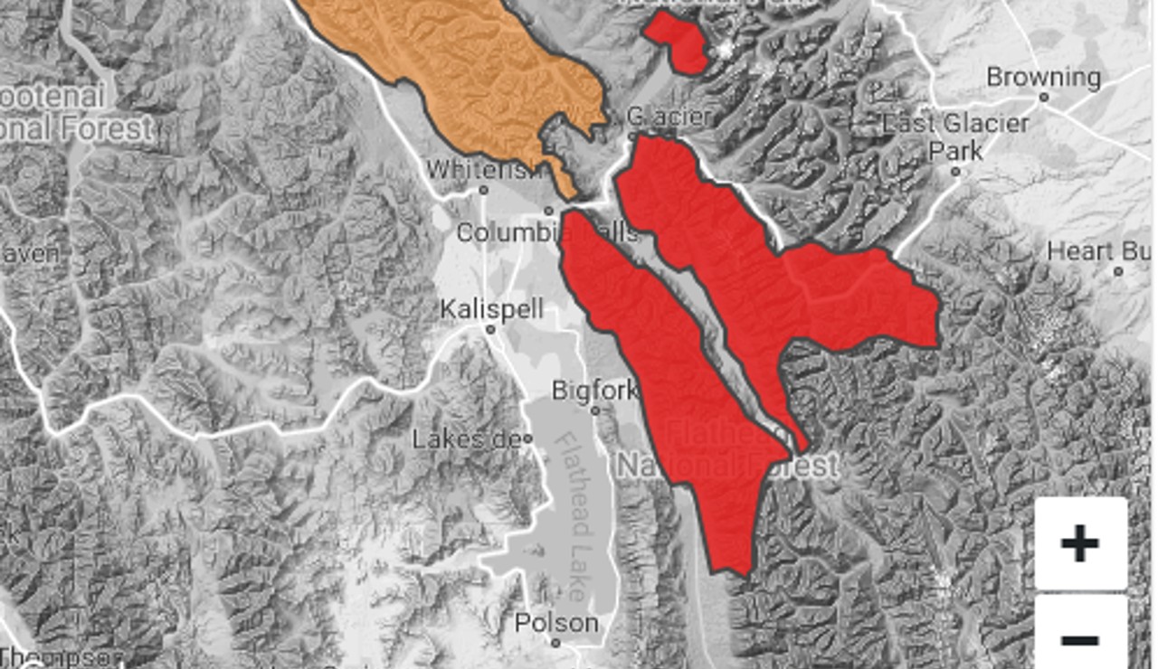 Flathead Avalanche Warning