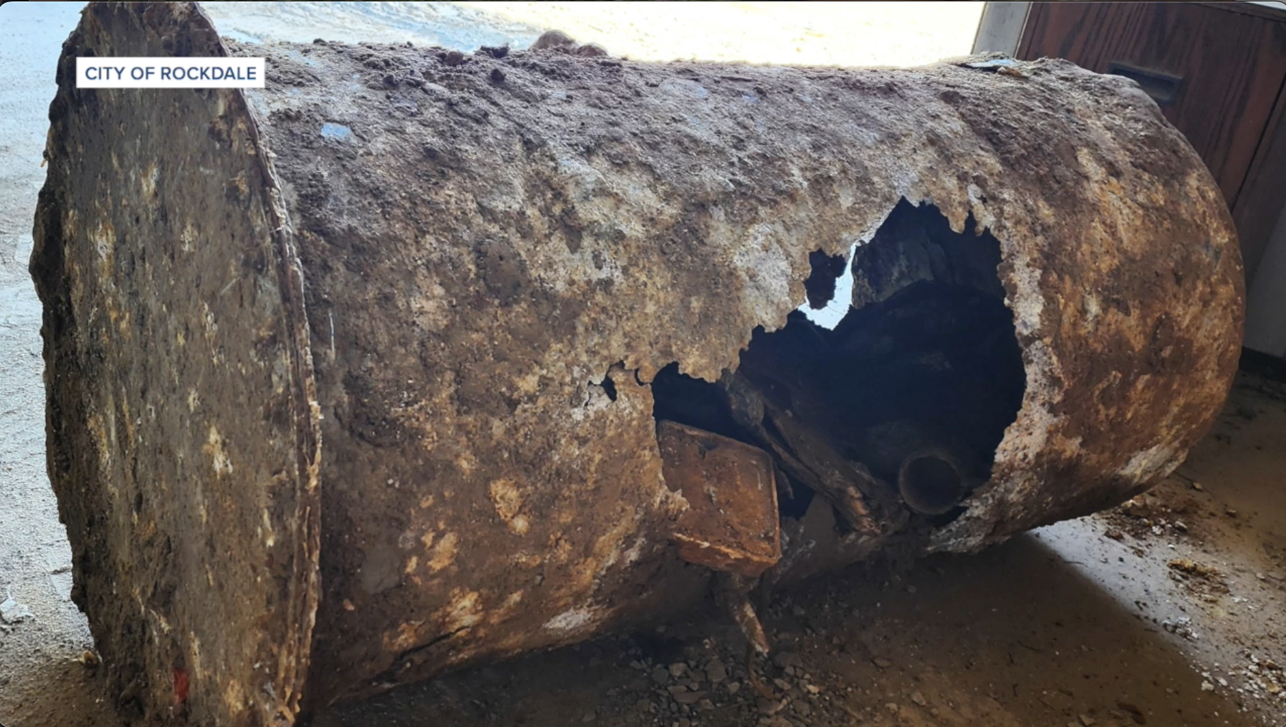 Time capsule from 1974 erodes before unearthing ceremony in Rockdale