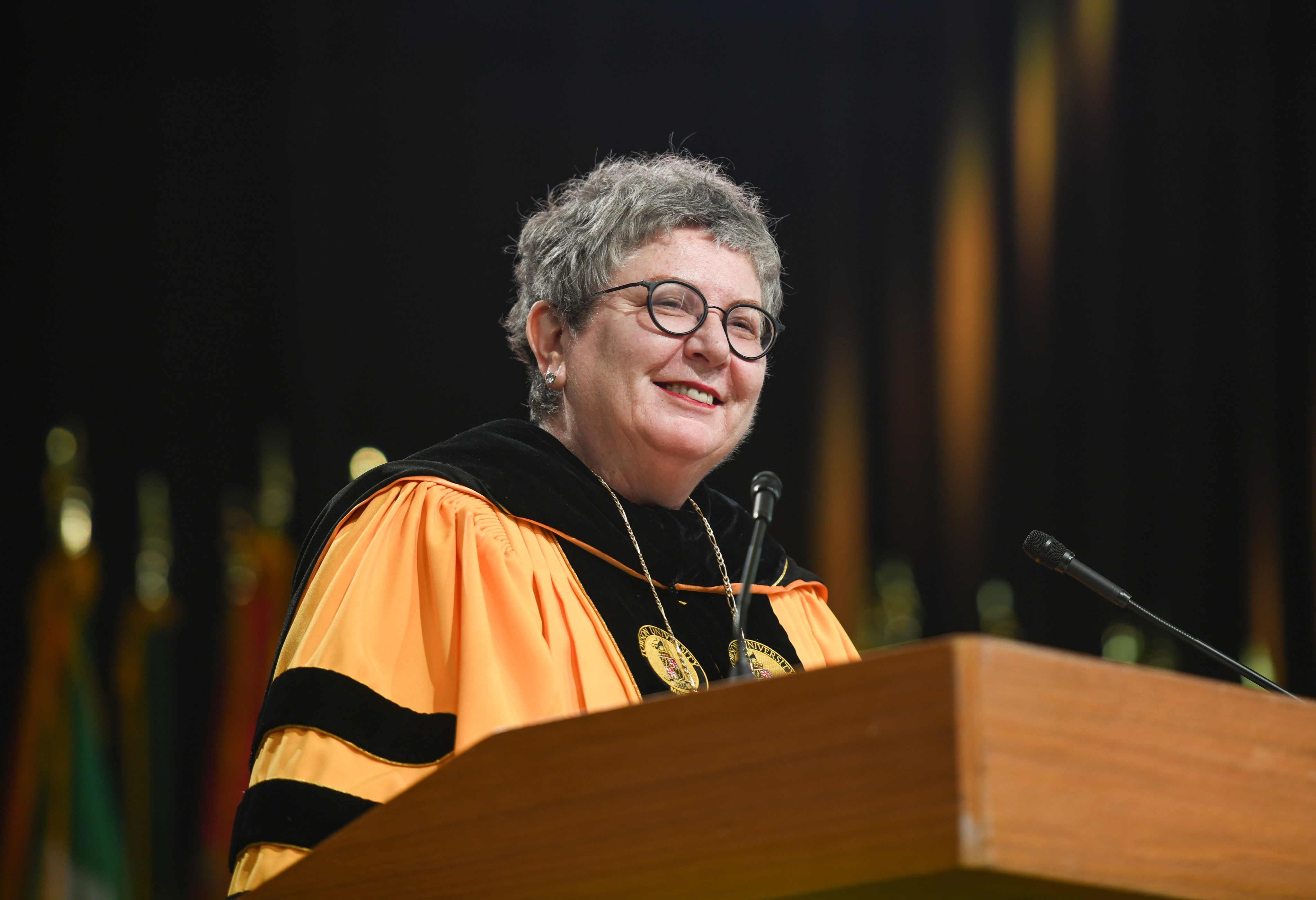 TU President Kim Schatzel
