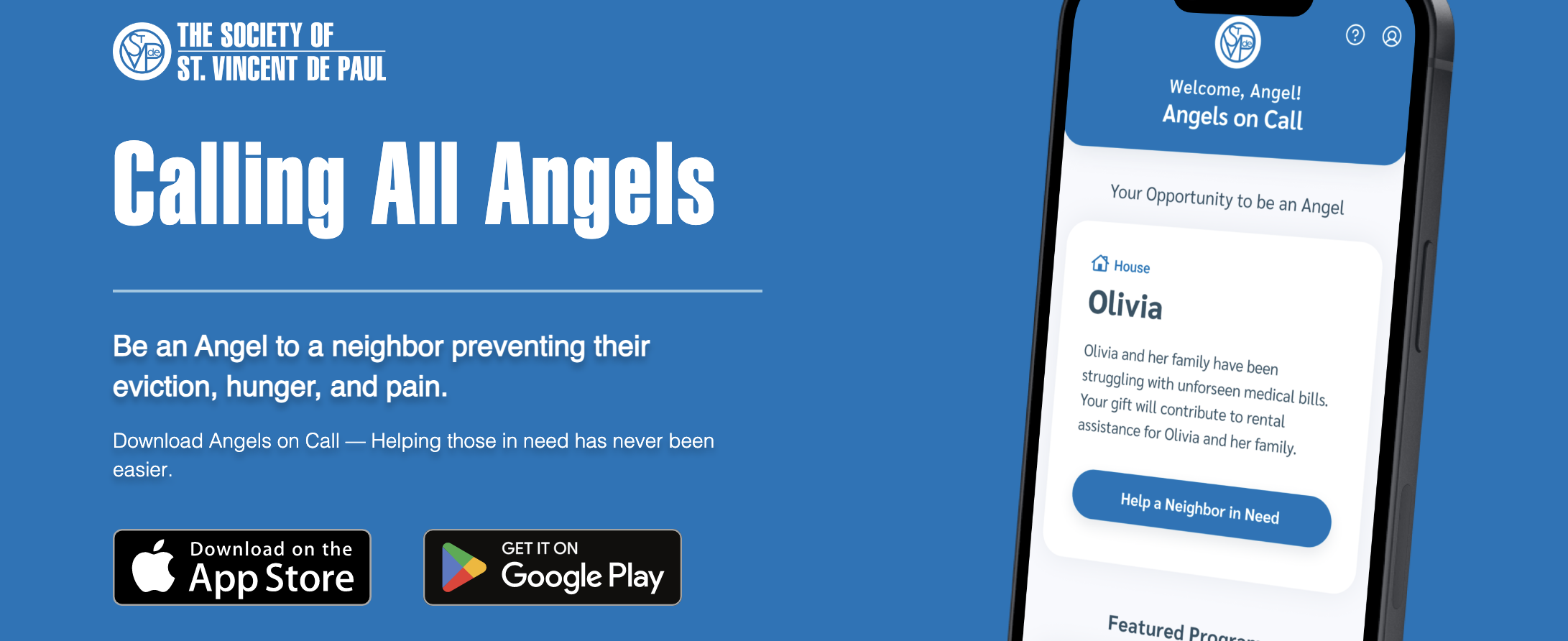 Angels on call app