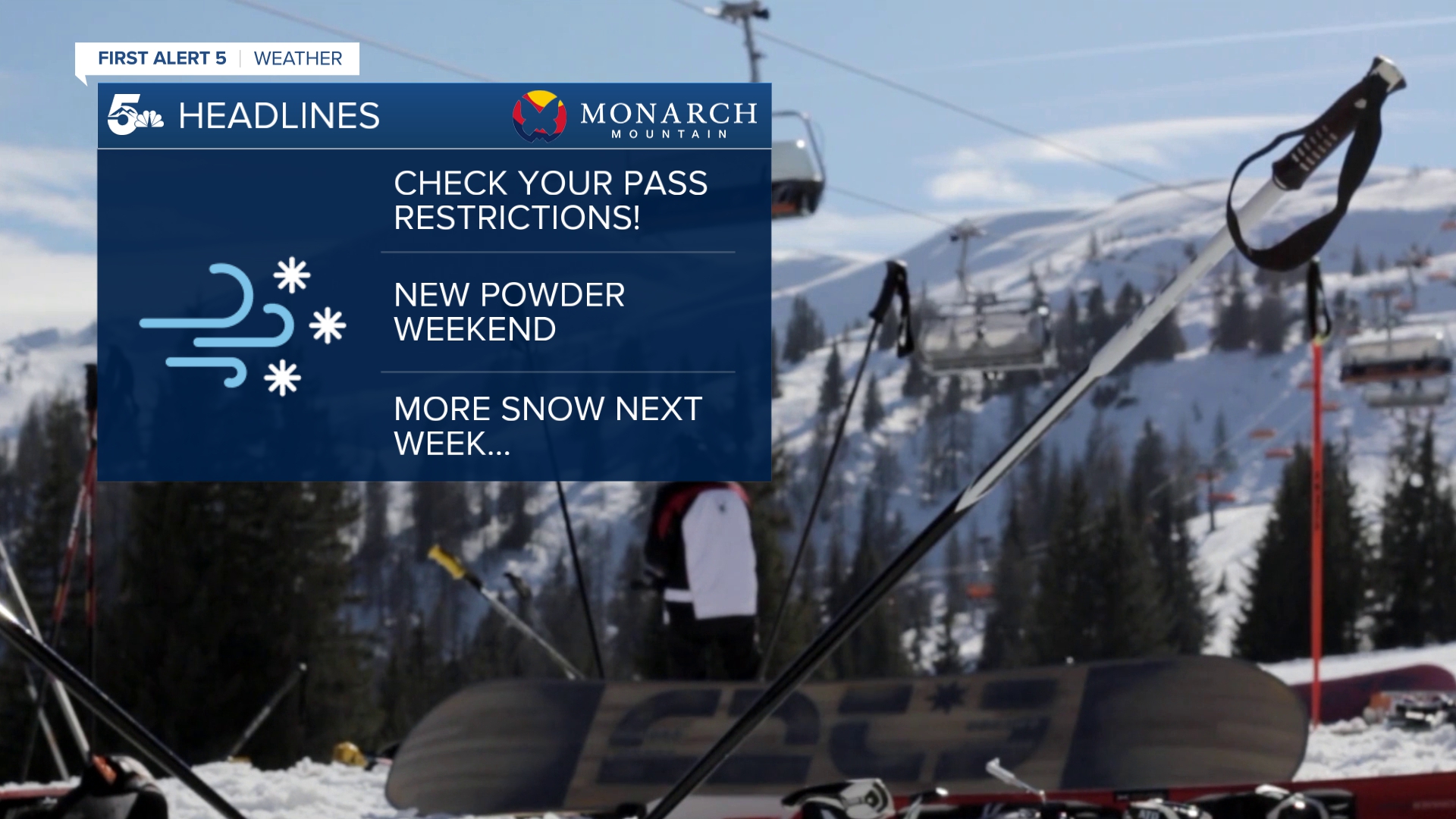 Holiday Weekend Ski Report Headlines