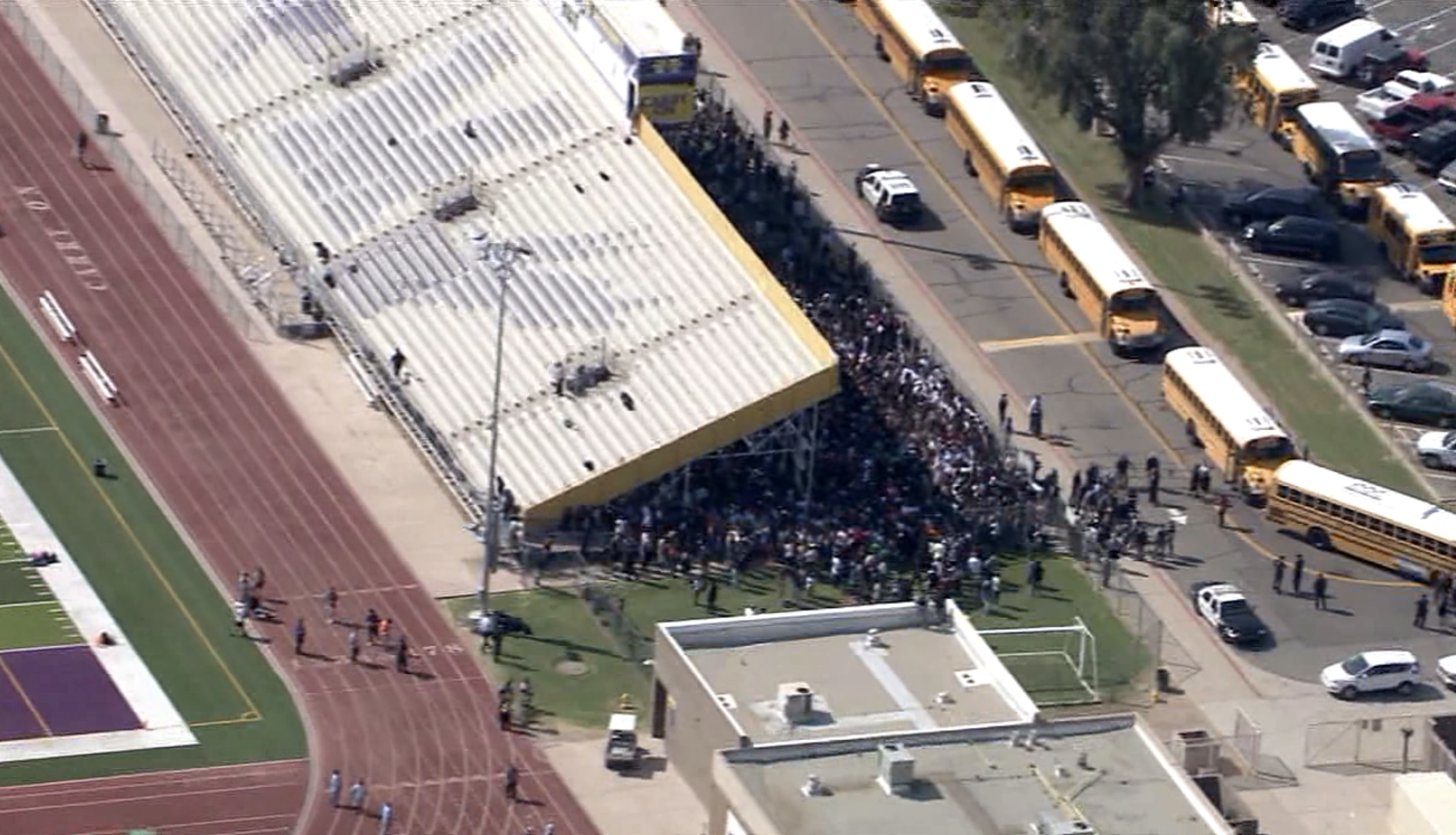 Mesa High School lockdown