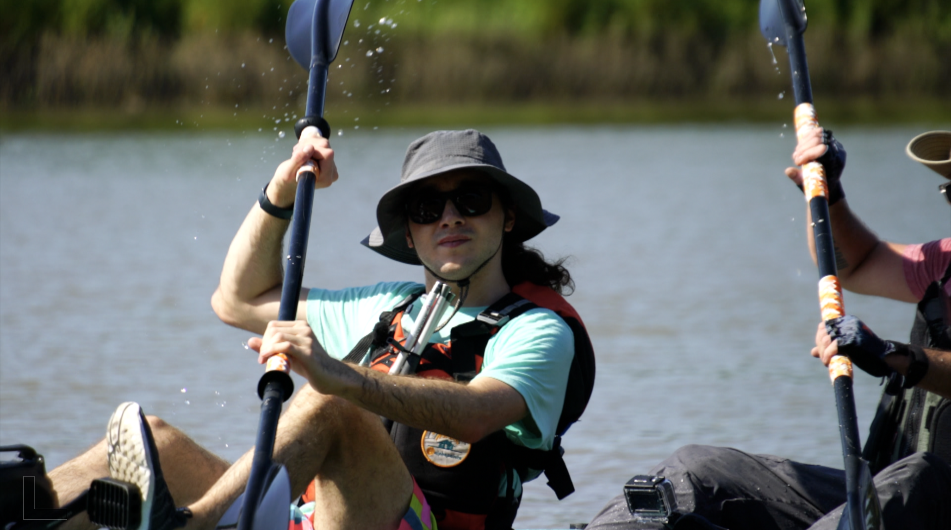 Blind paddler tackles 340-Mile Missouri River Race for the third time