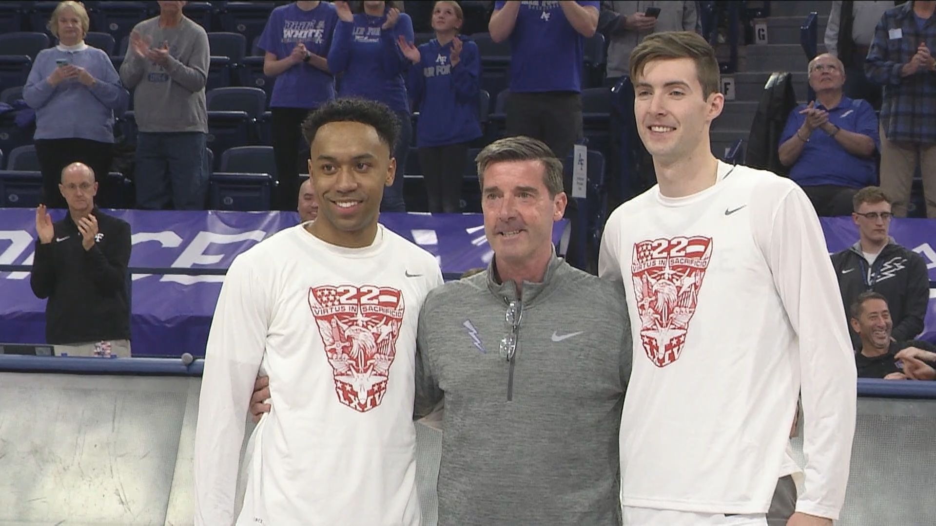 Air Force snaps nine-game losing skid with win on Senior Night