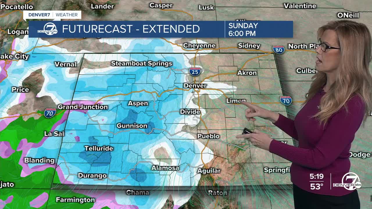 Futurecast for the weekend