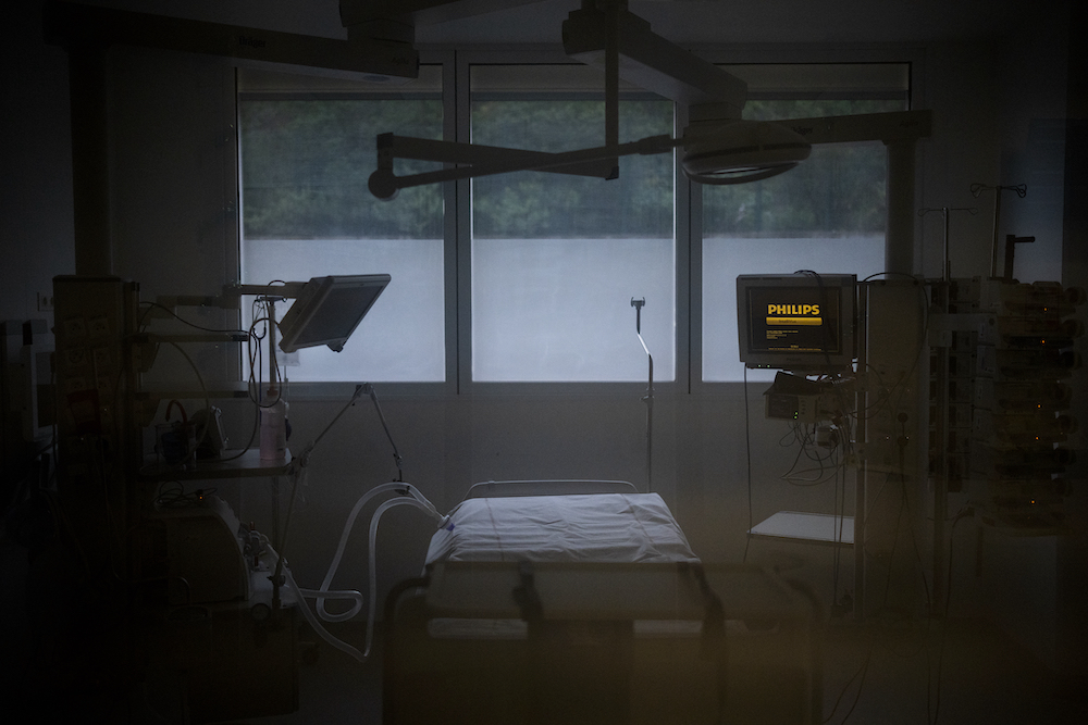 France Christmas in the ICU