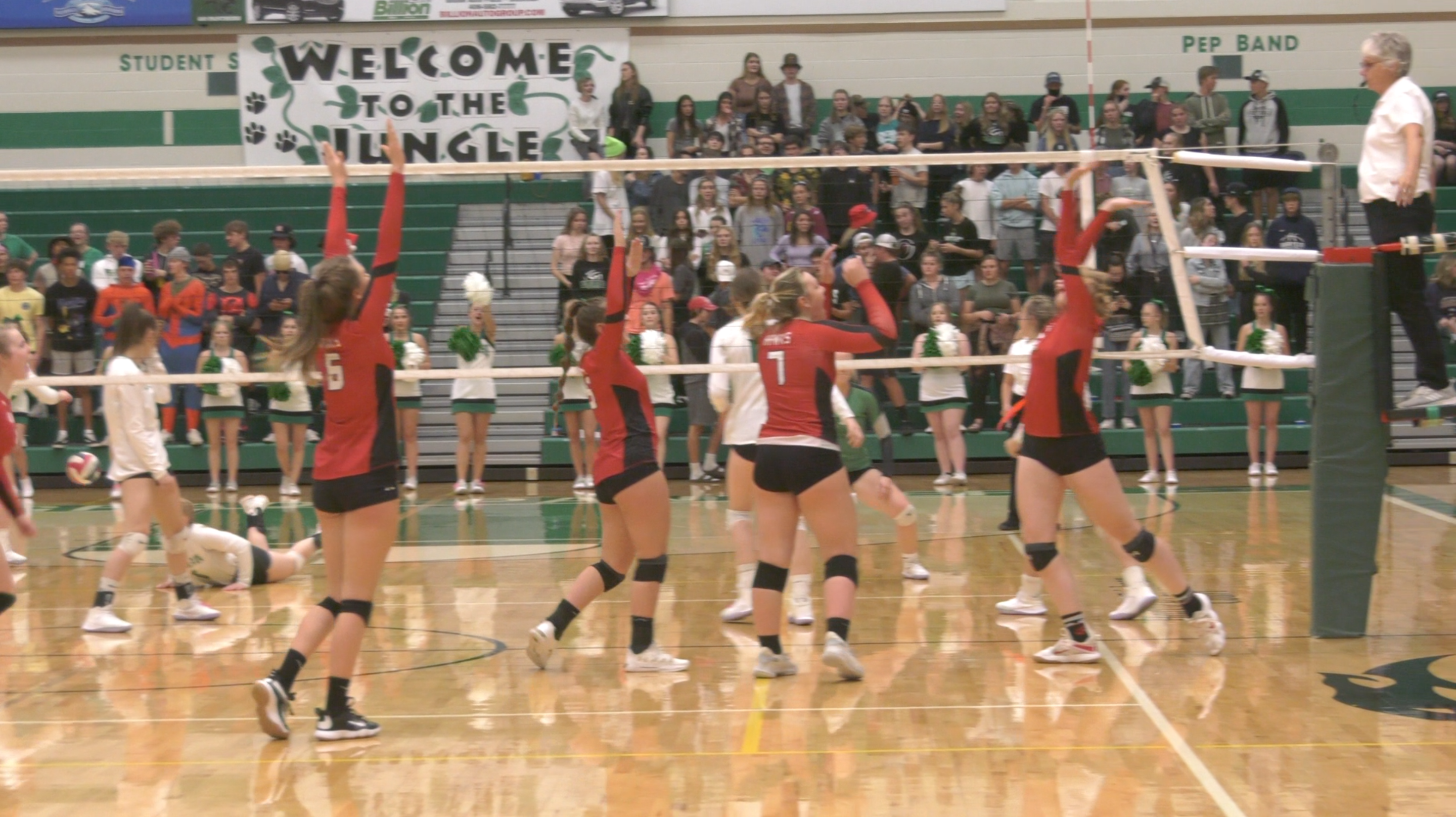 Bozeman Hawks volleyball soars past Belgrade Panthers with sweep