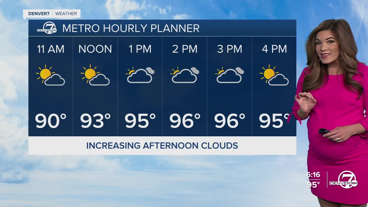Denver's Hourly Planner for Wednesday