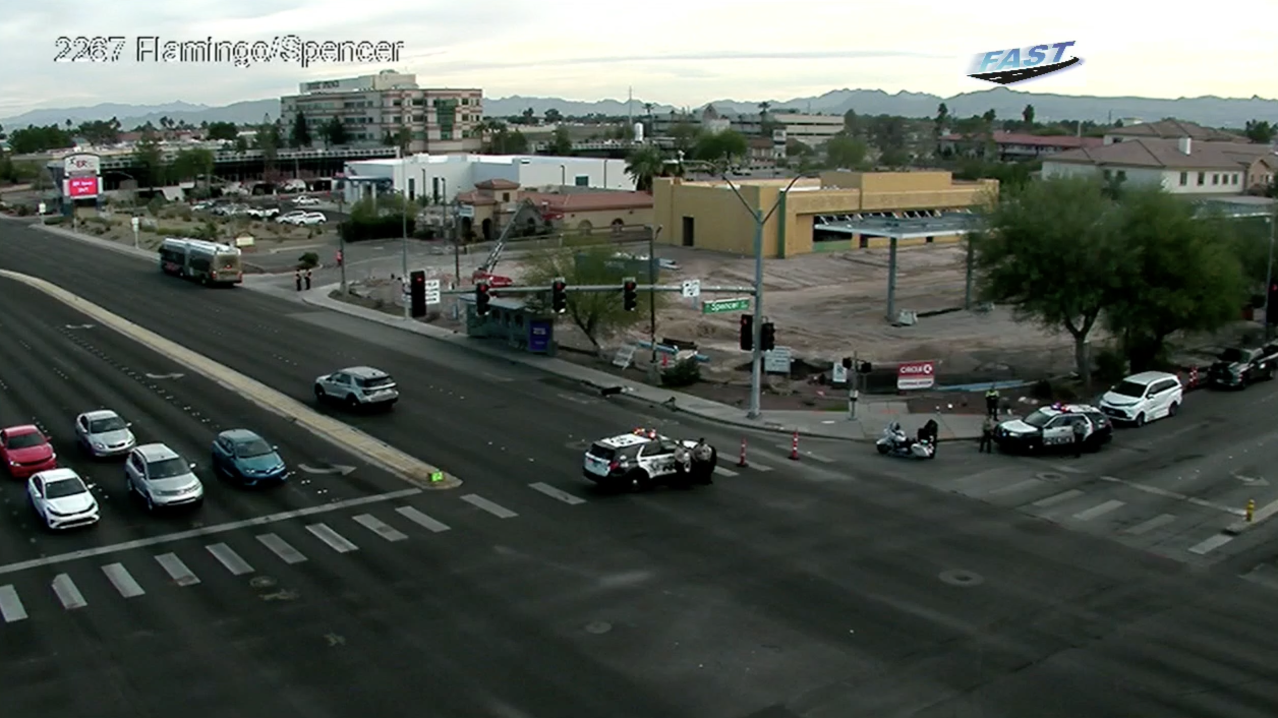 Flamingo and Spencer St