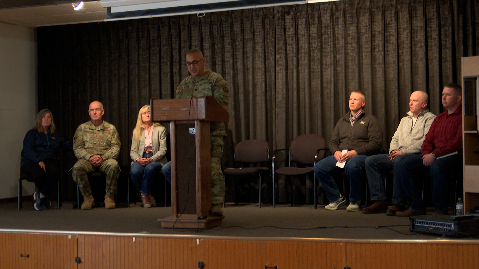 Deployment ceremony for Montana National Guard members - Vimarsana News