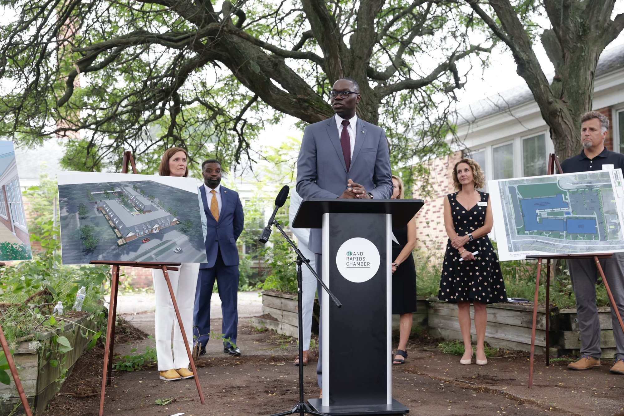 Lt. Gov. Garlin Gilchrist in Grand Rapids