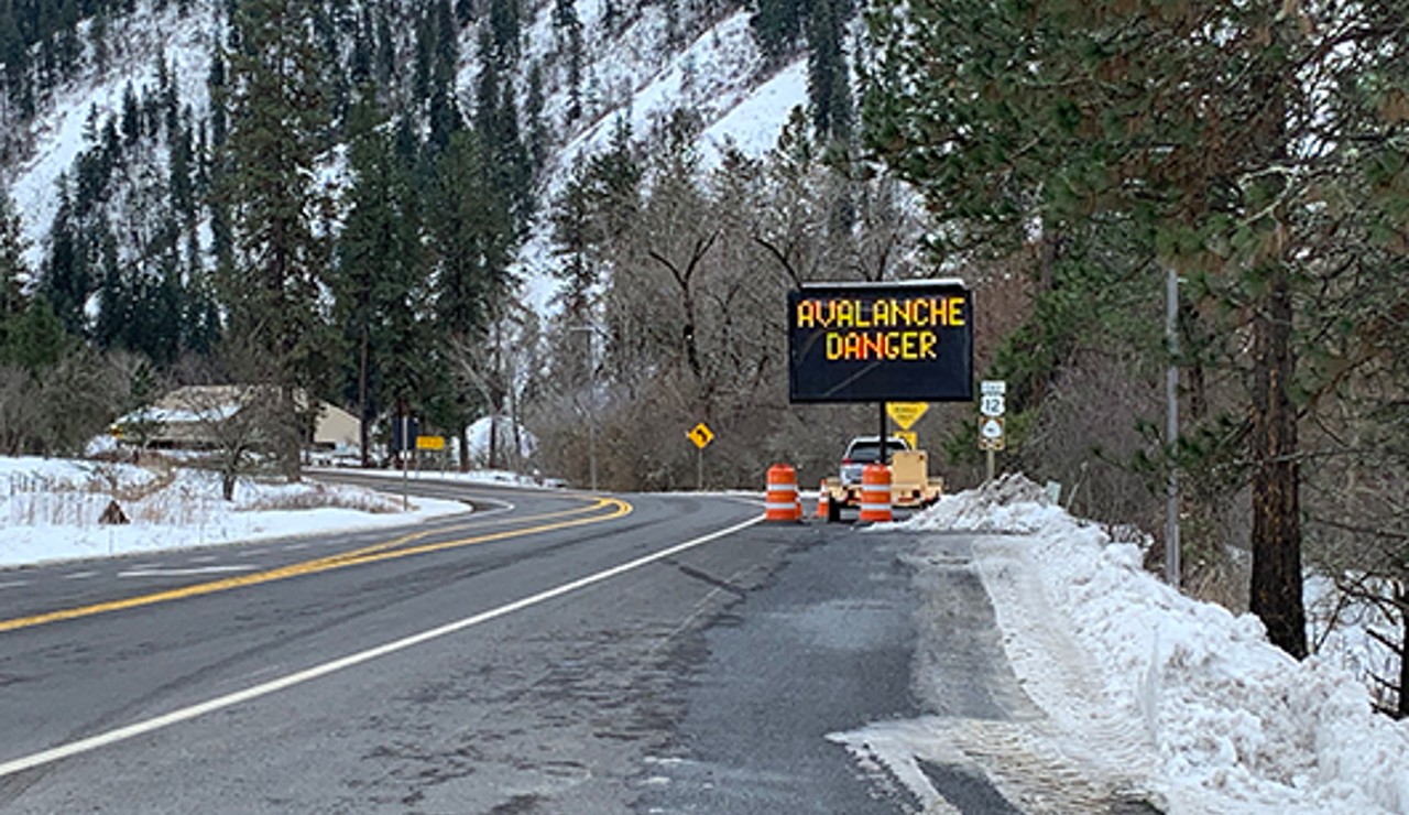 Idaho US 12 Avalanche Danger