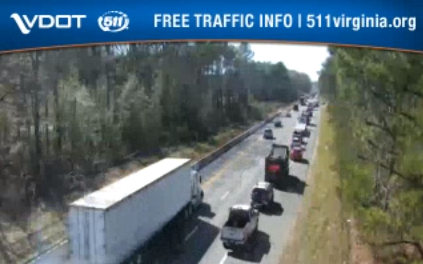 VDOT - I 64 closed in New Kent