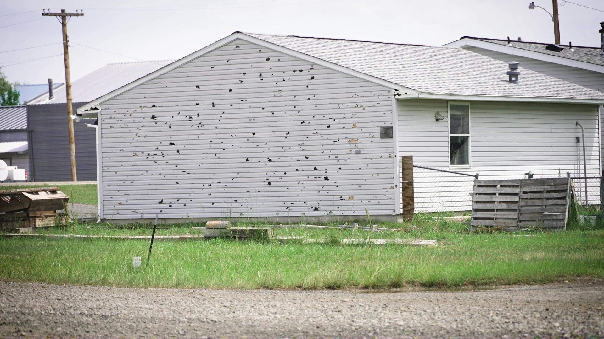 Storm damage clean-up gets underway