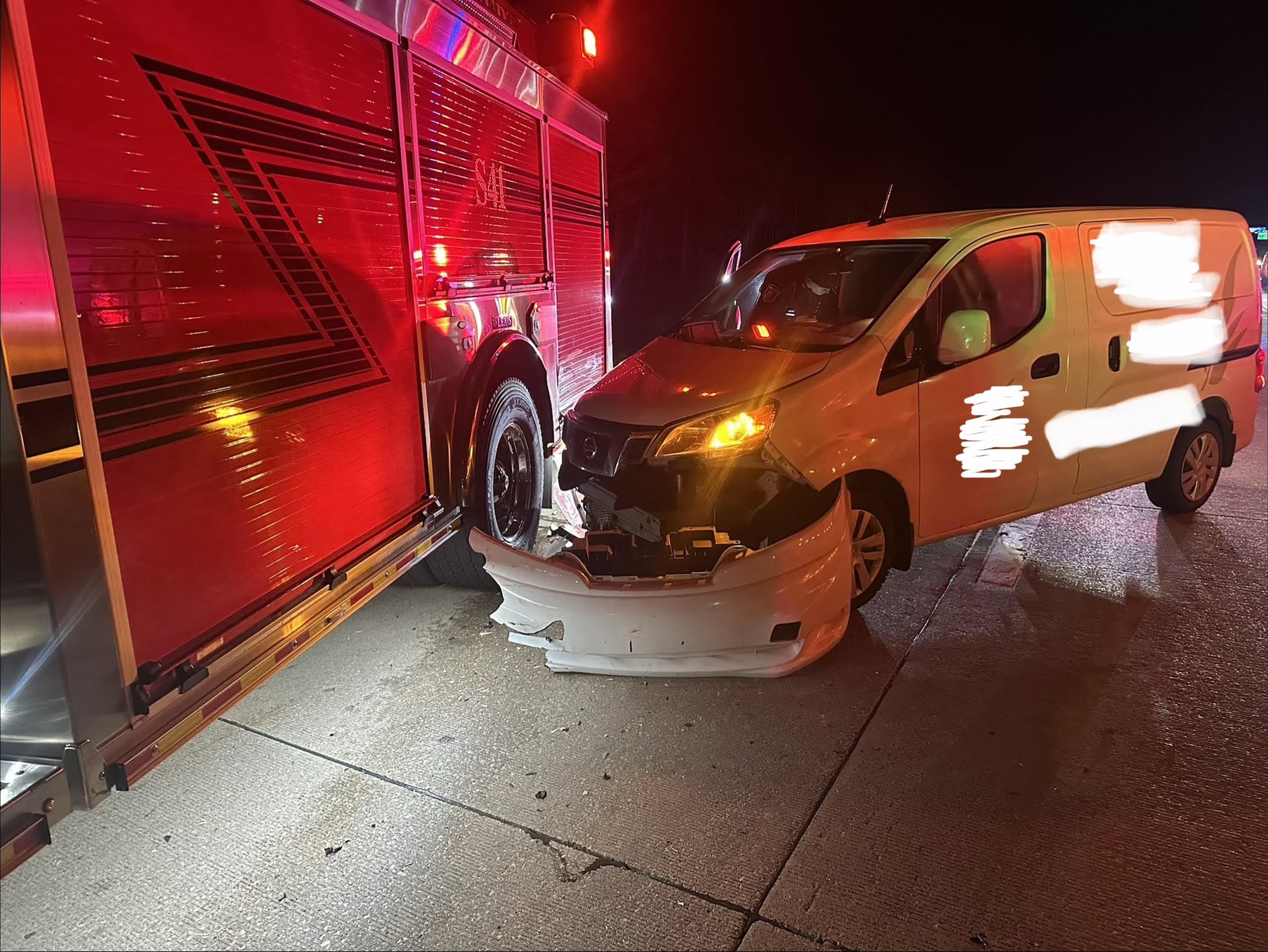 Byron Township Fire crash on M6