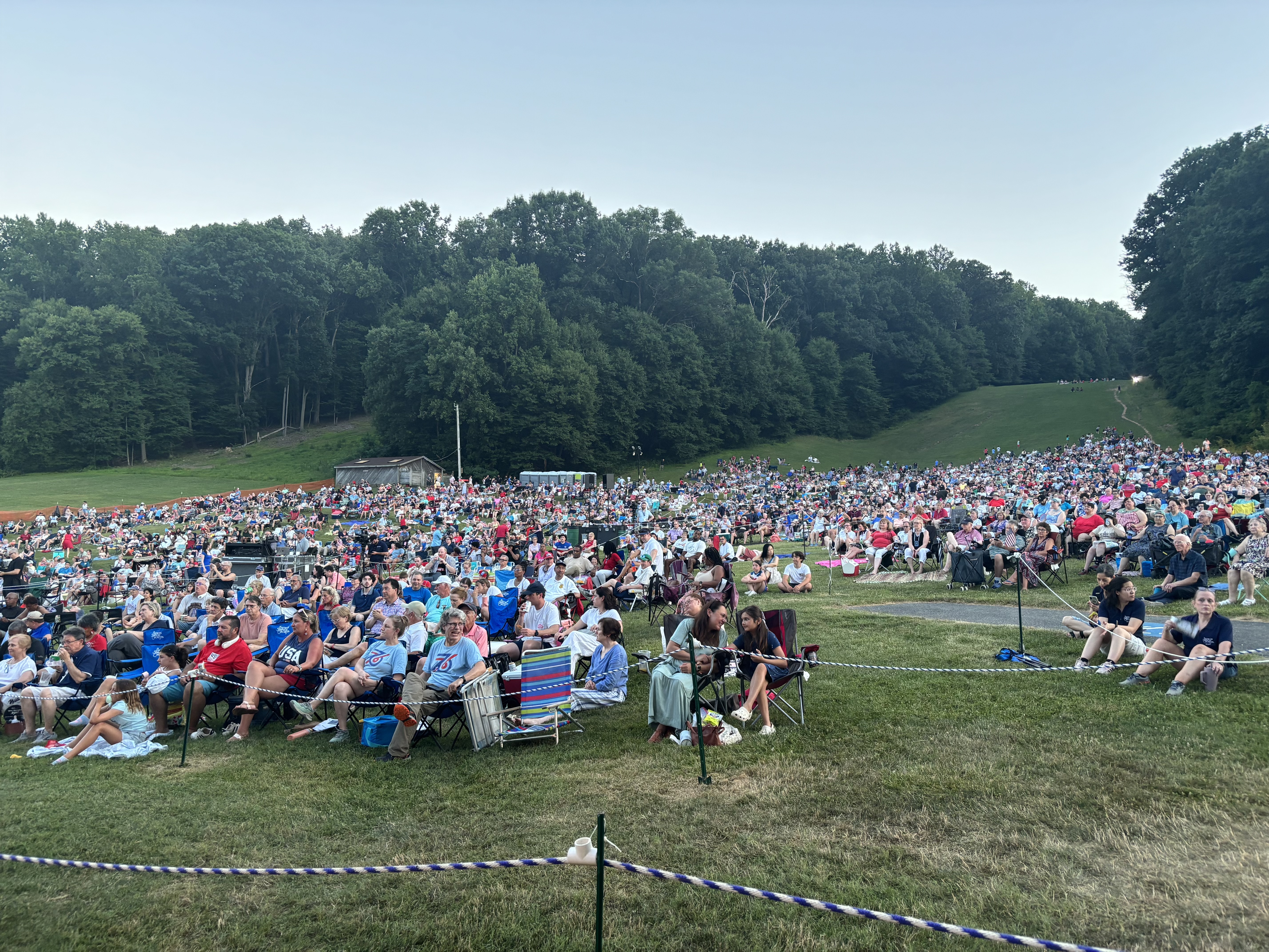 Hundreds pack Oregon Ridge for BSO's Star Spangled 250