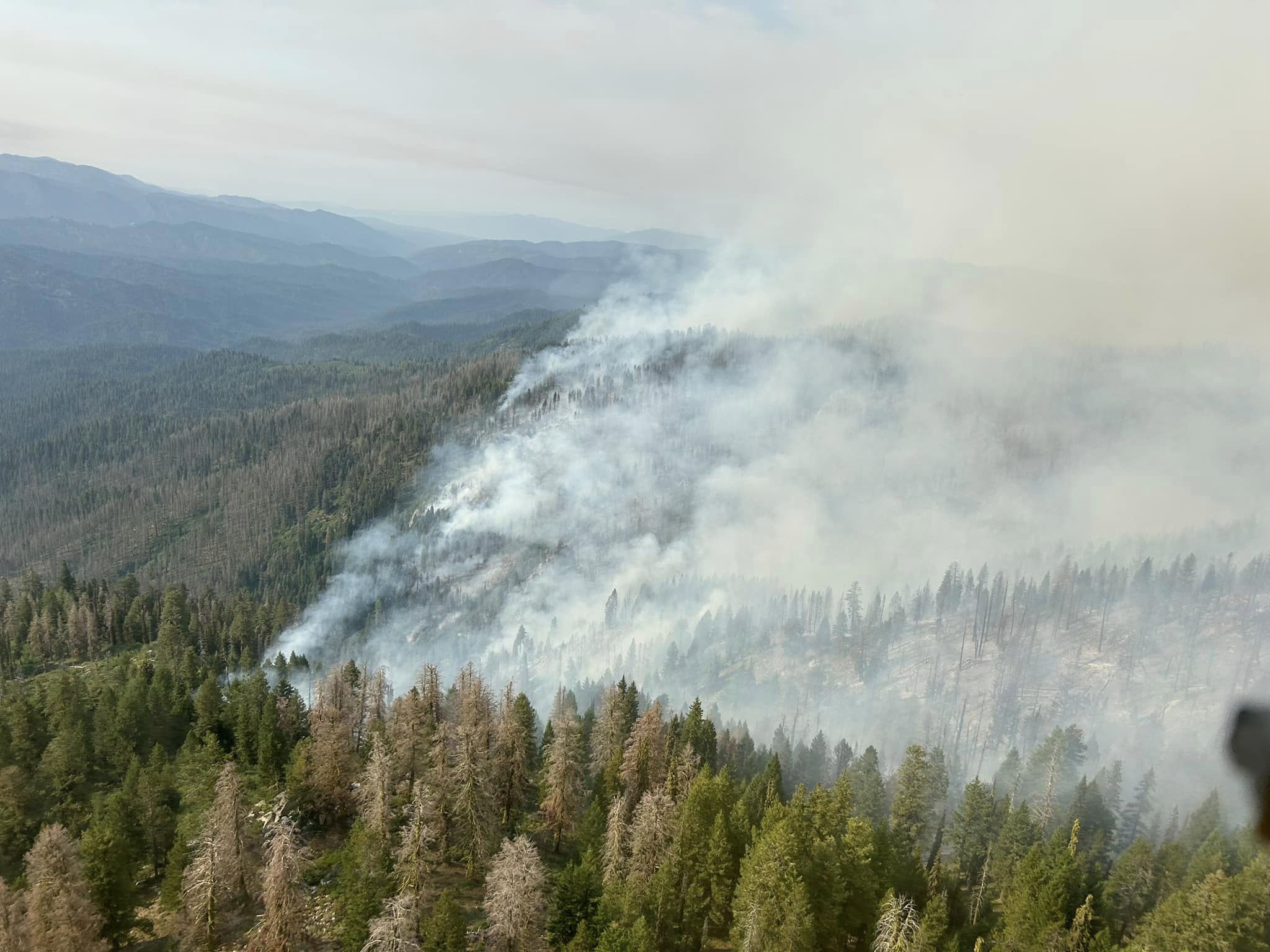 The East Fire, image from August 17, 2023
