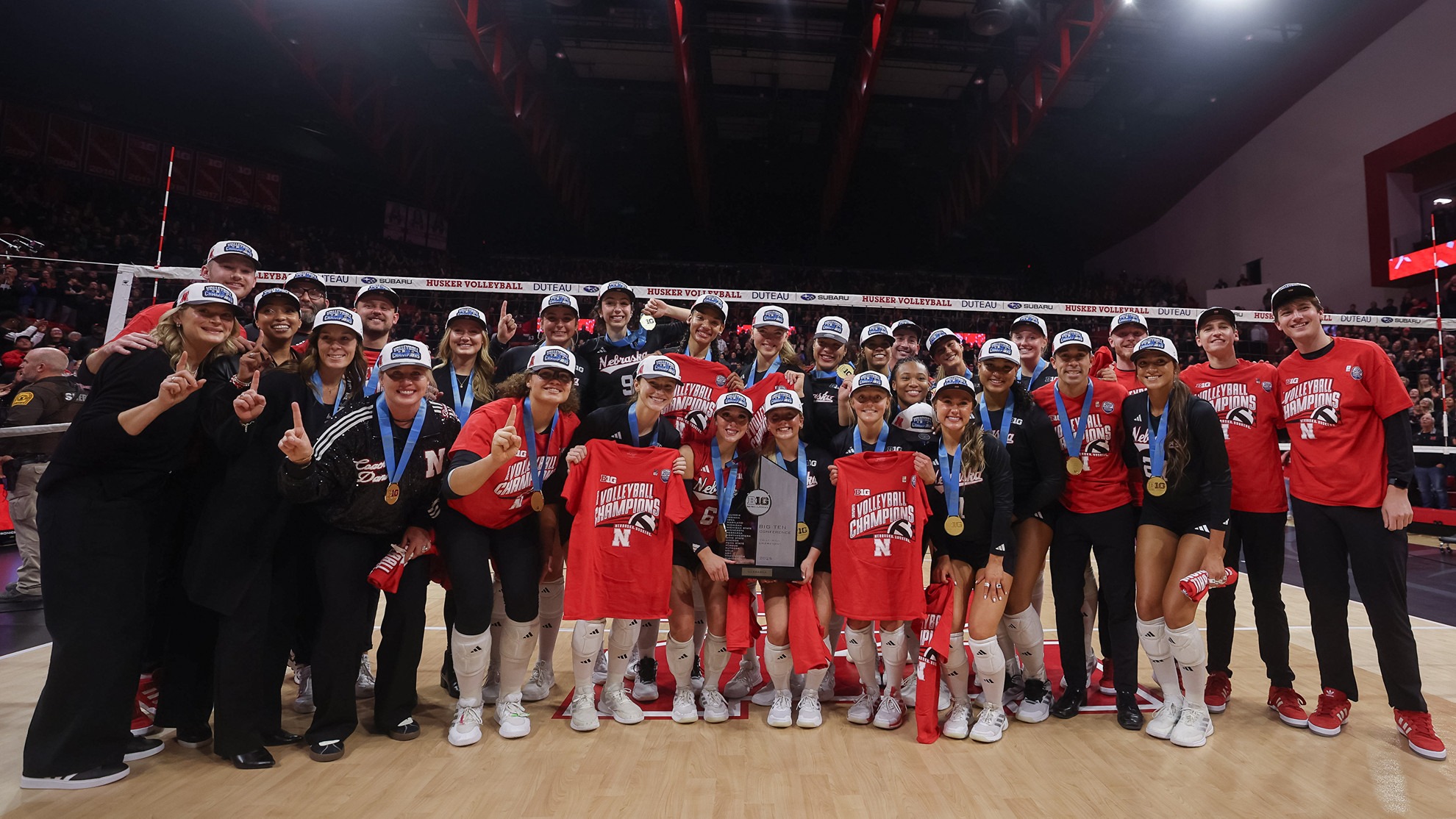 Husker Volleyball 2025 Big10 Champions