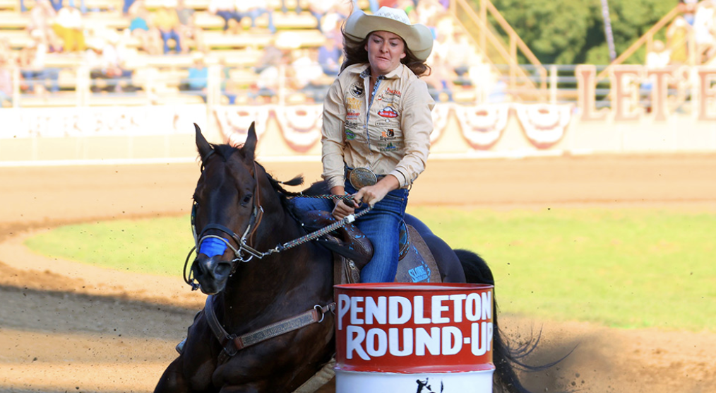 Tayla Moeykens Pendleton Round-Up