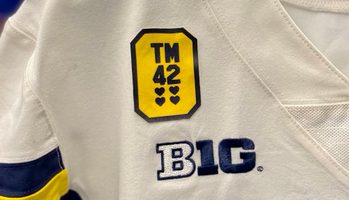 Michigan Oxford Jersey Patch