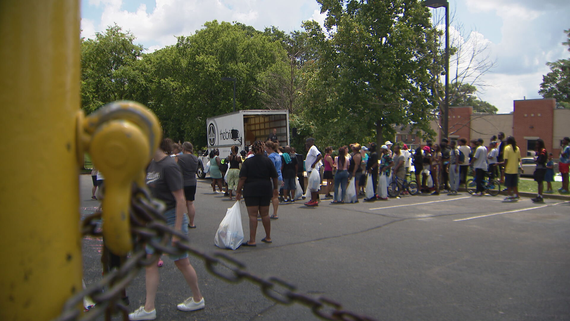 Food bank helps families 
