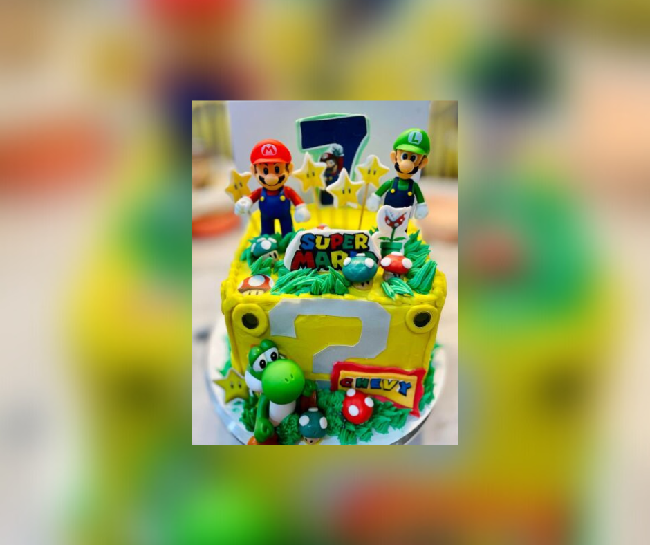 A cake from Sugar Mama Cakery