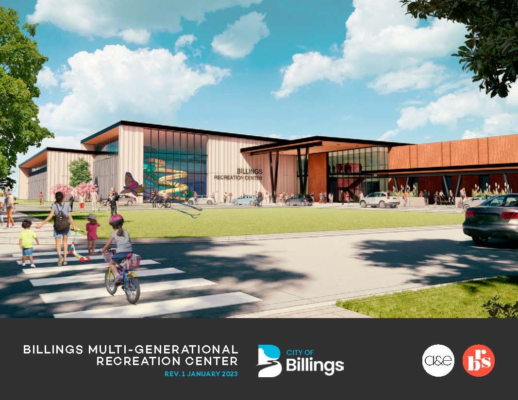Concept design for Billings Recreation Center