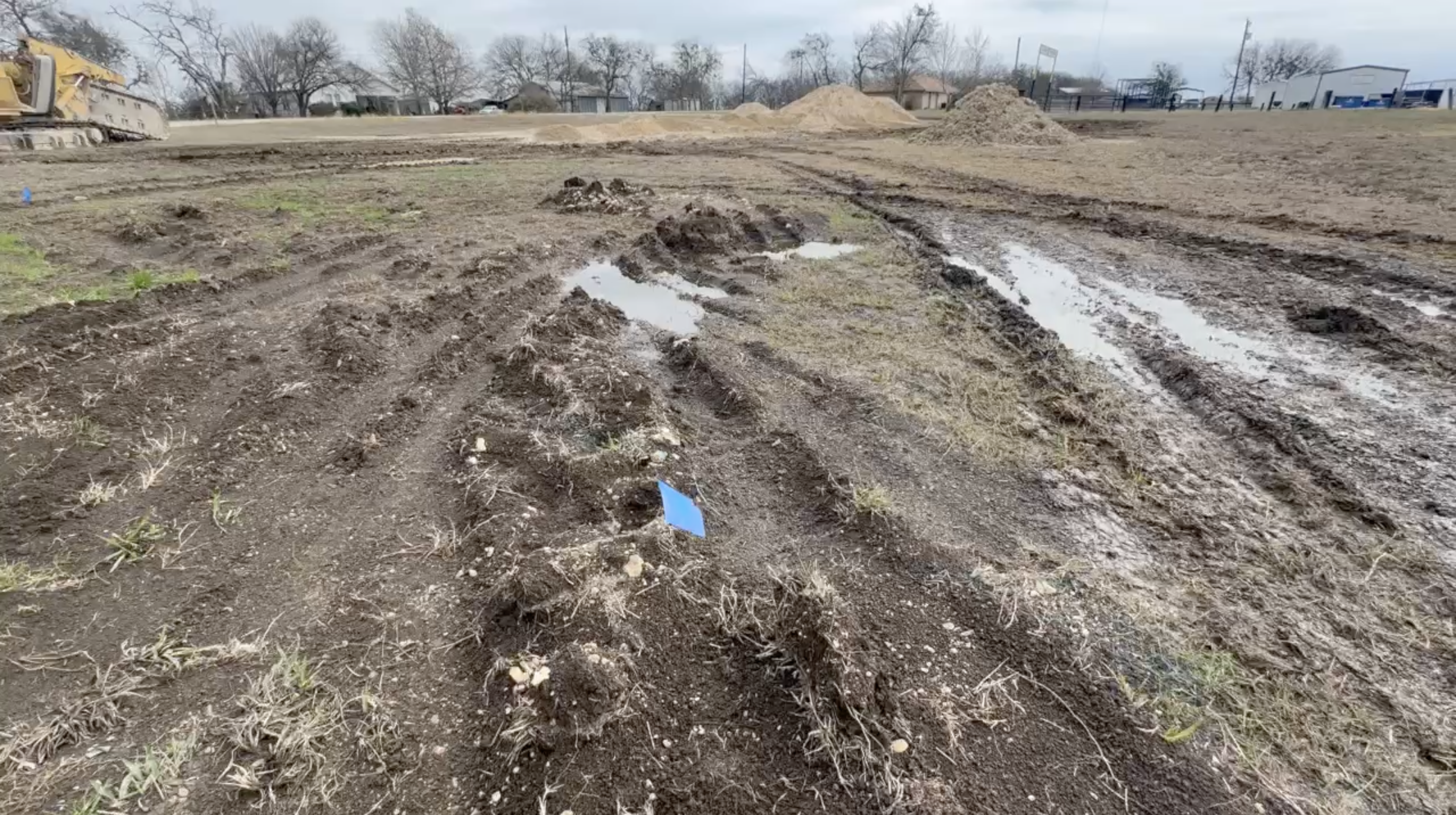 muddy road