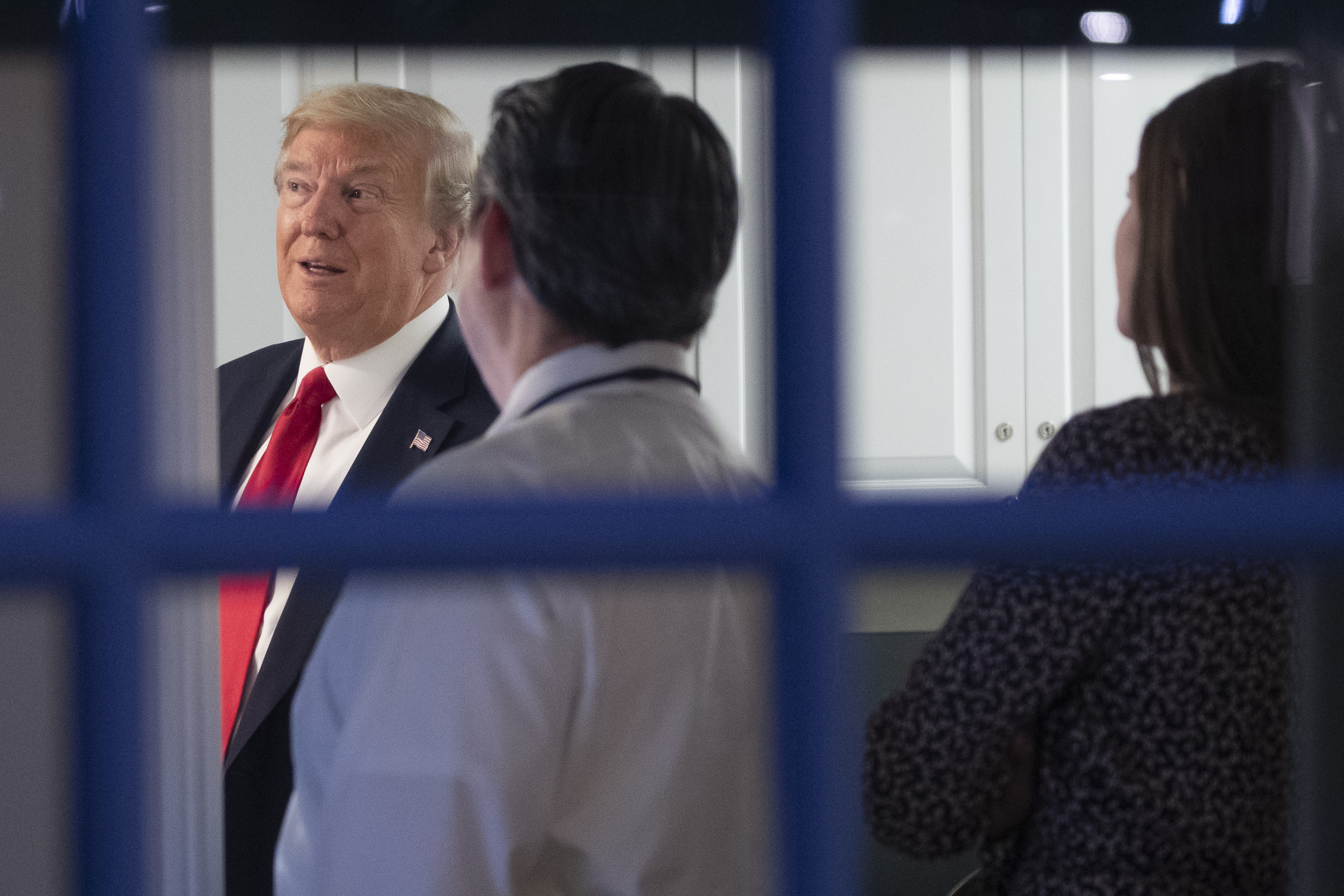 Donald Trump, Steven Groves, Margo Martin