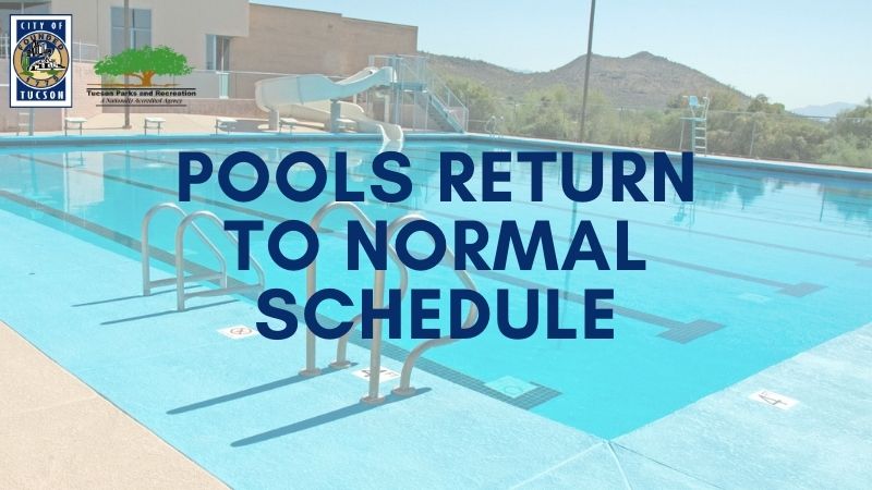 pools reopen in Tucson