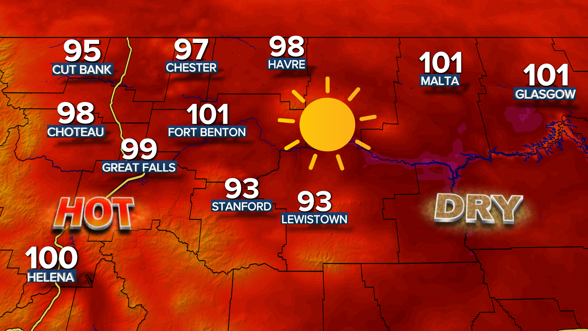 Highs today