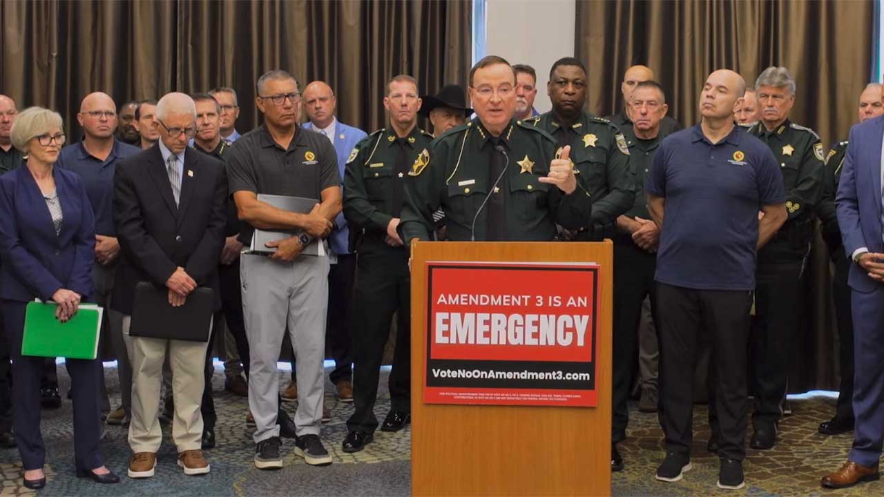 Florida sheriff's speak out against Amendment 3