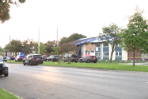 Police presence at 46th and Stark