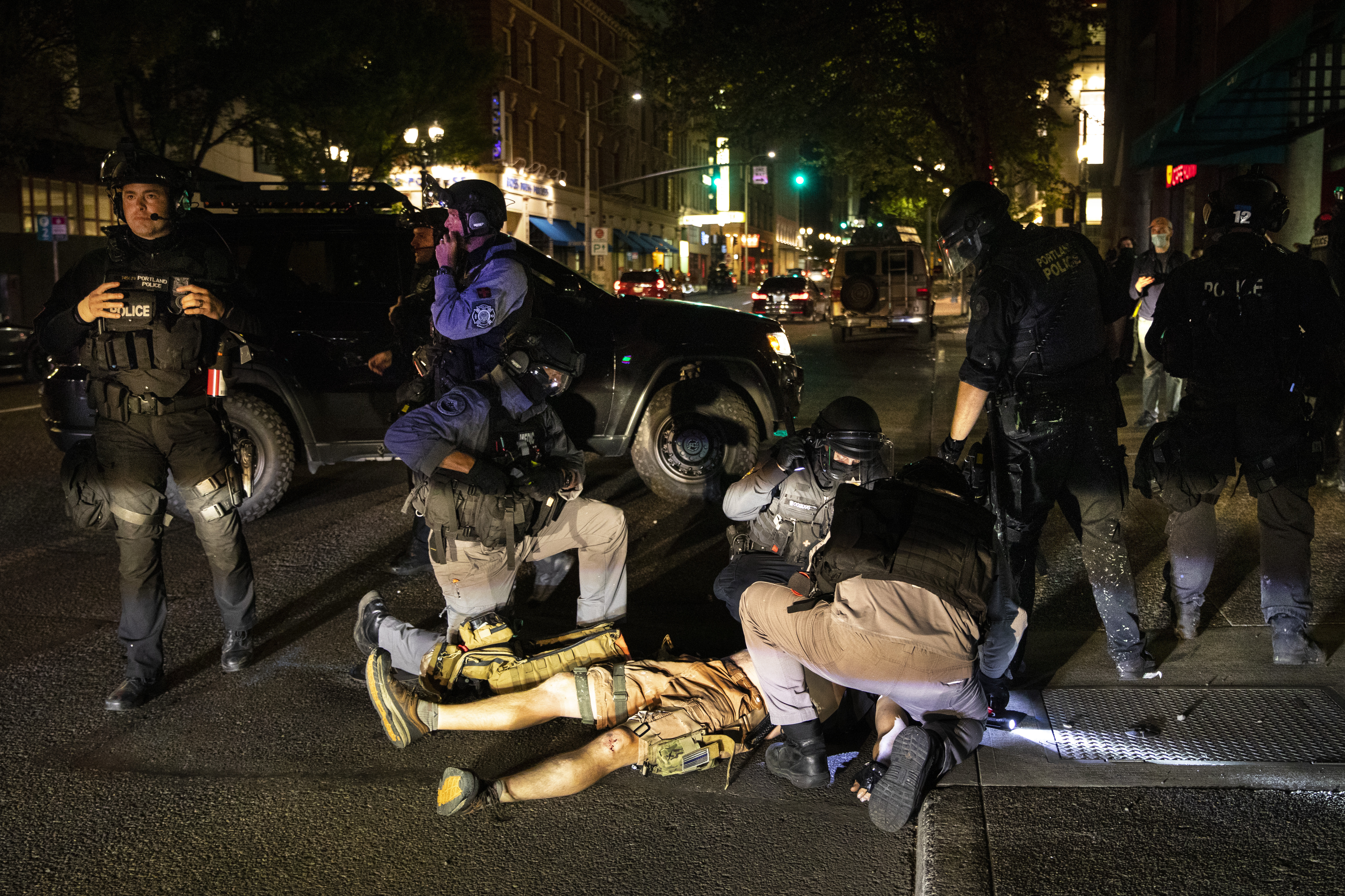 APTOPIX Portland Protests