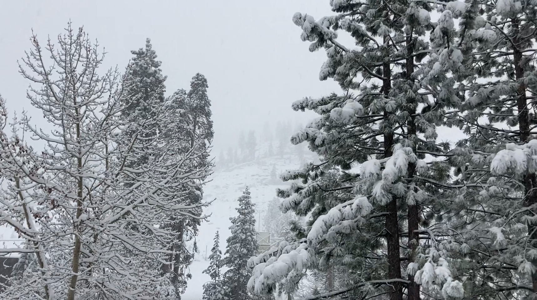 Winter Storm, China Peak Mountain Resort