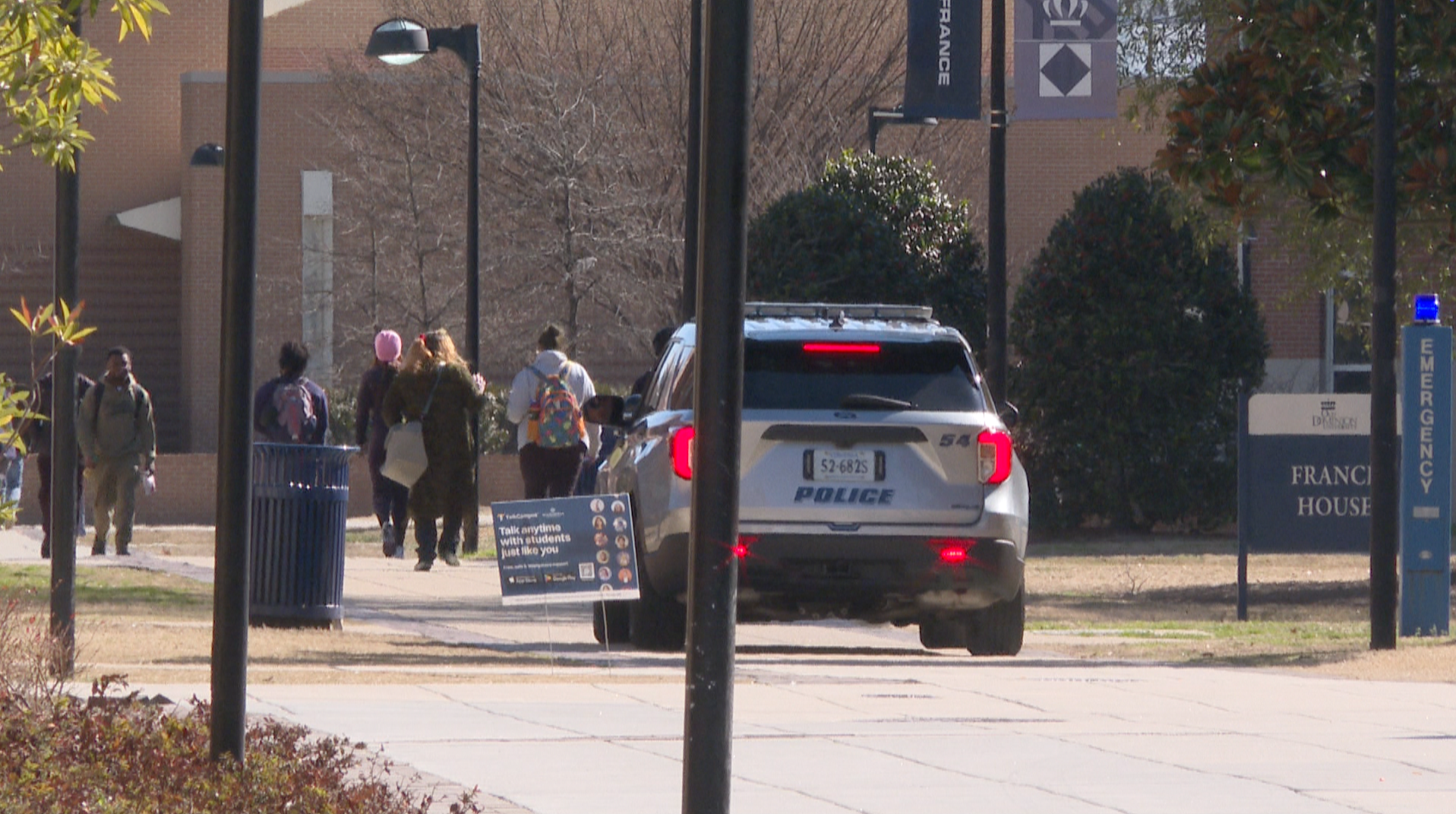 ODU police on campus